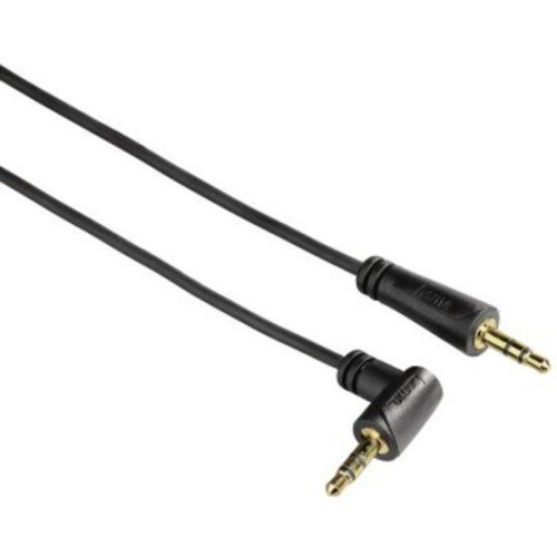 Hama audiokabel 90DEG.3.5mm - 0.5m