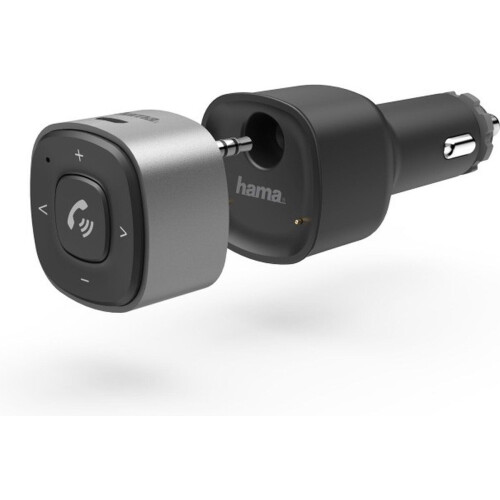 Hama Bluetooth®-receiver voor auto, met 3,5-mm-stekker en USB-oplader Tweedehands