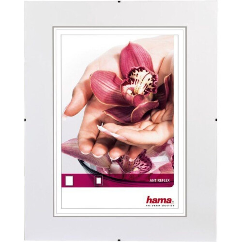 Hama Clip-Fix ARG - Randloze fotolijst 10,5x15 cm - Antireflex glas