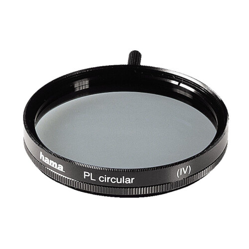 Hama Filter PL Circulair - 55mm - Optisch Glas (HR) - Zwart