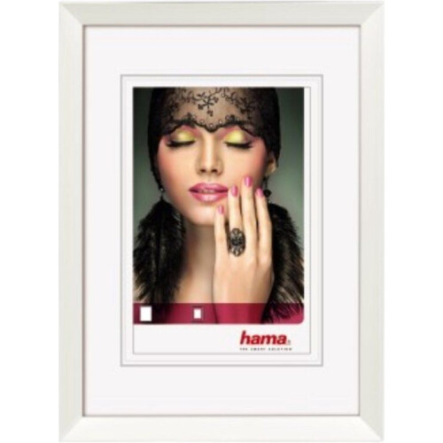 Hama Santa Cruz - Kunststof Fotolijst 15x20 - Hoogwaardig glas - Wit