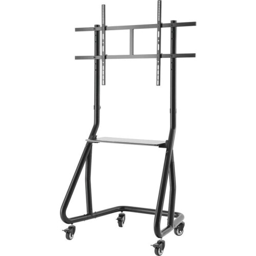 Hama Trolley - Tv-standaard met wielen - Tot 100 inch hoogte verstelbaar - Zwart Tweedehands