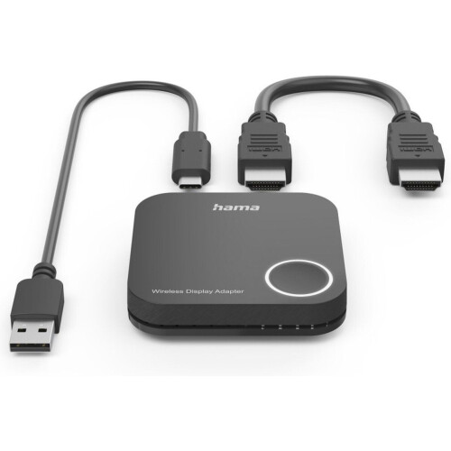 Hama Wireless-Display-Adapter, HDMI™, Full-HD 1080p, inkl. Kabel Draadloos Full HD presentatiesystee Tweedehands