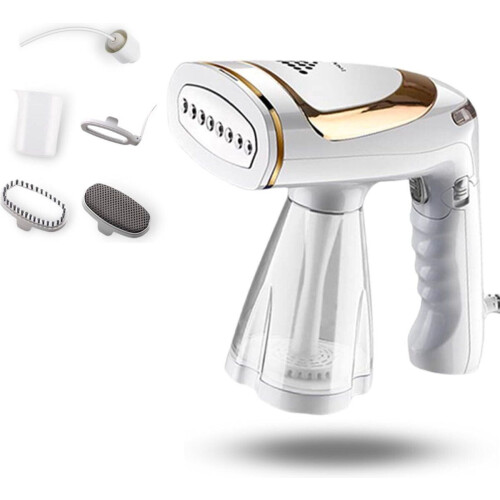 Handstomer - Stoomapparaat Kleding - 1600W - Goud Tweedehands