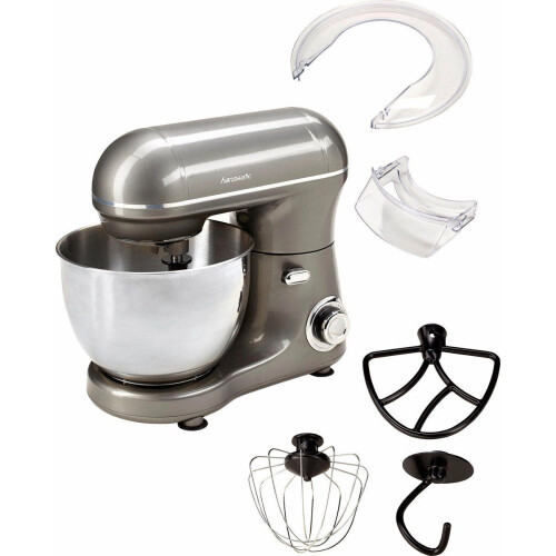 Hanseatic 439232 - Keukenmachine - 600 W - 4 l - Grijs Tweedehands