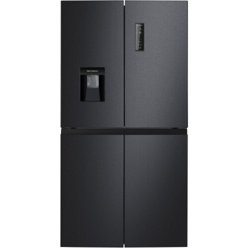 Hanseatic HCDB18080DWDBI - Amerikaanse Koelkast - 419L - No Frost - Wit Tweedehands