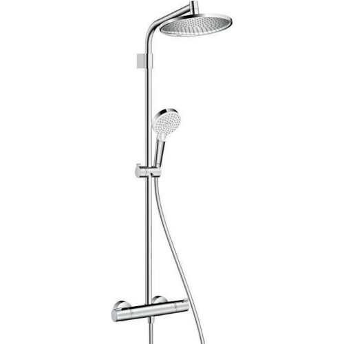 Hansgrohe Crometta S240 Vario - Showerpipe douchesysteem - Thermostaat hoofddouche 24 cm - Chroom Tweedehands