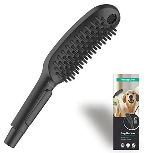 Hansgrohe DogShower 150 3jet - Handdouche voor honden met massagenoppen - Mat zwart