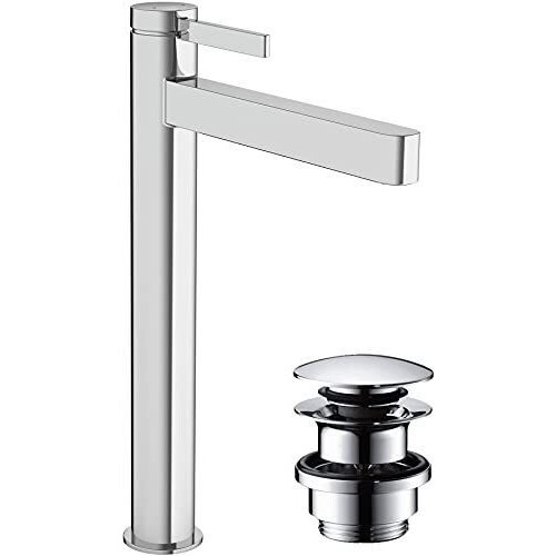 Hansgrohe Finoris - Wastafelmengkraan - Ééngreeps bediening - Hoogte uitloop 32.80 cm - Chroom Tweedehands