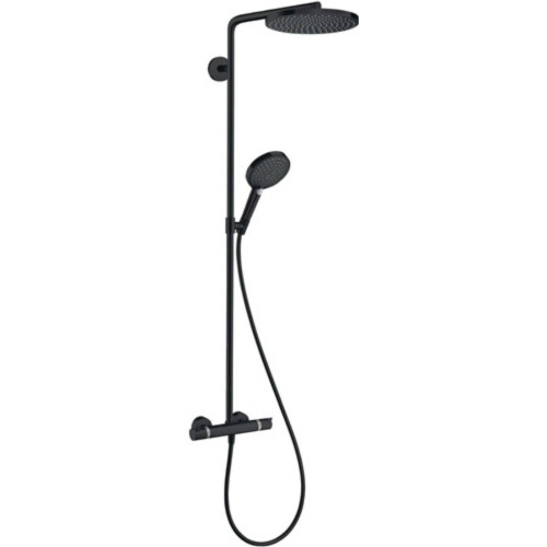 hansgrohe Raindance S 240 - Douchesysteem 1jet PowderRain - Mat Zwart Tweedehands