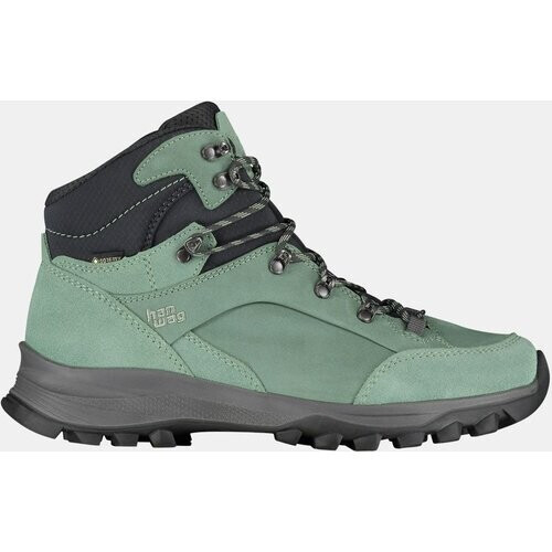 Hanwag Banks Mid Lady GTX Schoen Dames Donkergrijs/Turkoois Tweedehands