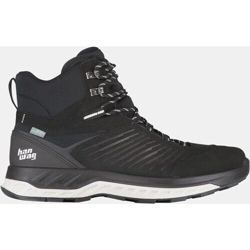 Hanwag Blueridge Mid EcoShell Wandelschoen Zwart/Middengrijs Tweedehands