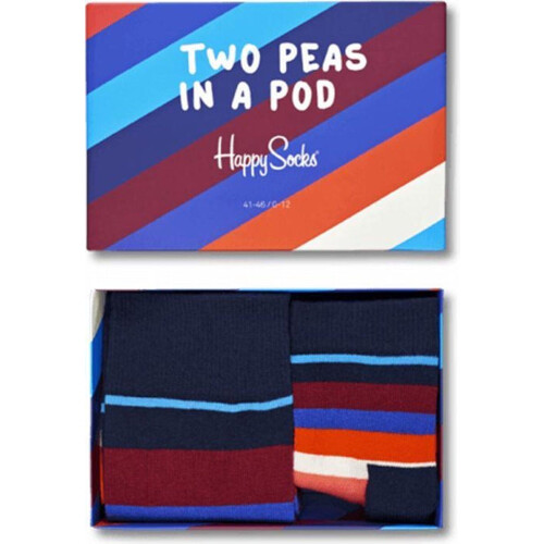 Happy Socks Two Peas in A Pod - Geschenkdoos - Sokken voor ouder en kind - Multicolor (2 paar) Tweedehands