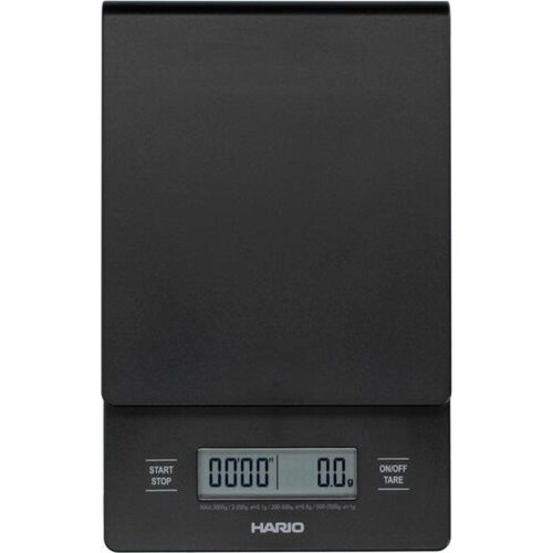 Hario V60 Drip Scale - Koffieschaal met Timer 2000 x 0.1g - Zwart