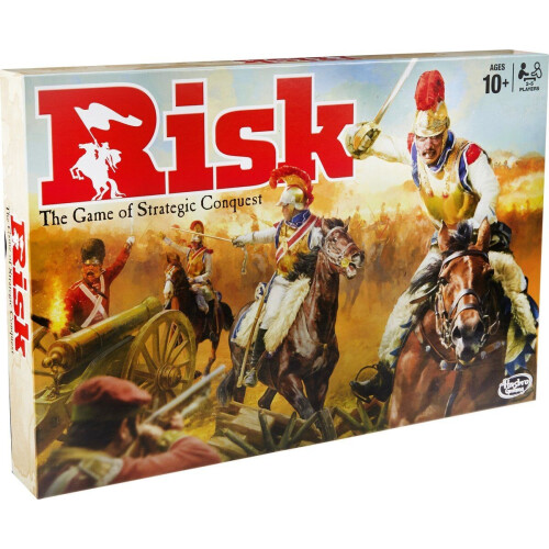 Hasbro Gaming Risk - Bordspel - Strategisch spel met verbeterde figuren en Missiekaarten
