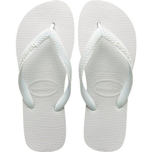 Havaianas TOP Slippers - Teenslipper - Rubber - Wit Tweedehands