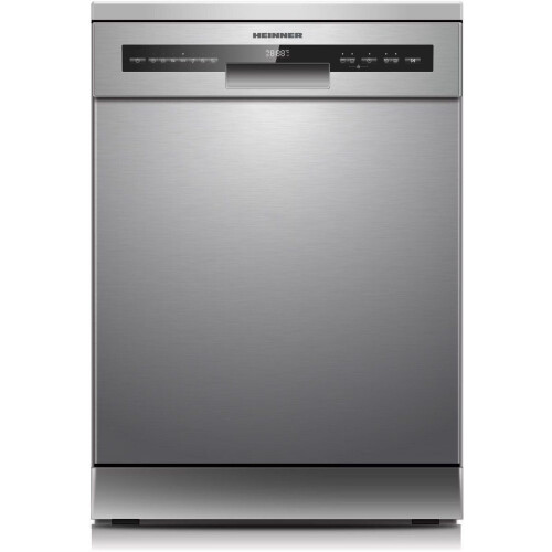 Heinner HDW-FSM60714AXD+++ - Vrijstaand Vaatwasser - 14 Couverts - 7 Wasprogramma’s - Antraciet Tweedehands