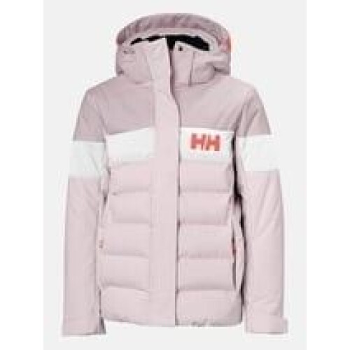 Helly Hansen Jr Diamond Jas - Meisjes Ski Jas - PrimaLoft® isolatie - Roze - Maat 140 (10 Jaar) Tweedehands
