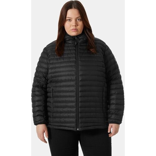 Helly Hansen Sirdal Hooded Plus Size Gevoerde Jas Dames Zwart Tweedehands