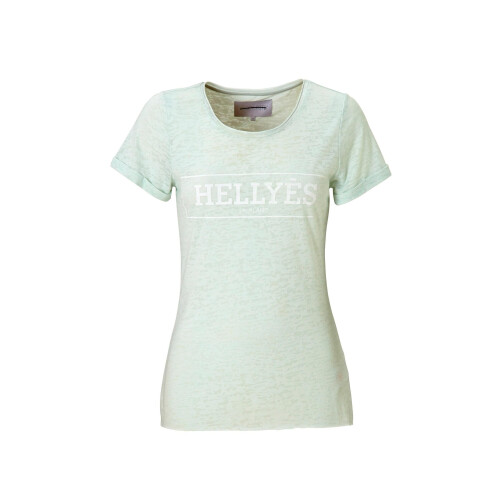 Hellyes T-shirt - Dames - Korte mouw - Mint - Maat XL Tweedehands