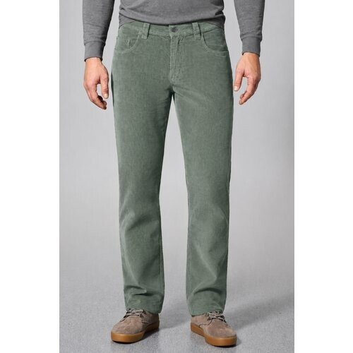 Hempage mannen vegan Broek Corduroy Tijmgroen Tweedehands