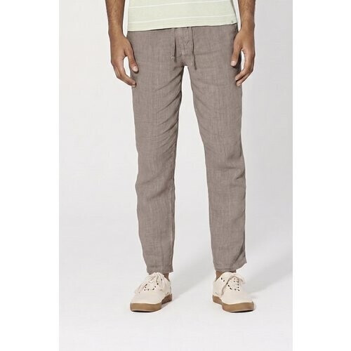 Hempage mannen vegan Broek Unisex Hennep Broek Taupe Tweedehands