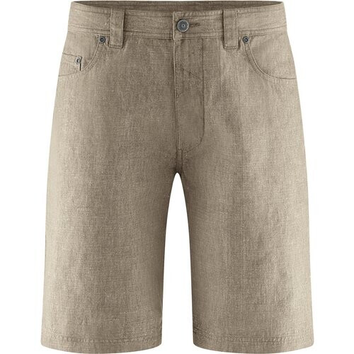 Hempage mannen vegan Short Modern Grit Beige Tweedehands