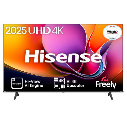 Hisense 43a6qt – 43 Inch – 4k Uhd Smart Tv – Hdr – Dolby Vision – Hi-view Ai Engine | Nieuw (outlet)
