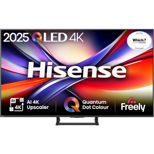 Hisense 55a7qt – 55 Inch – 4k Qled Smart Tv – Quantum Dot – Dolby Vision & Atmos – Vidaa U9 – Freely | Nieuw (outlet)