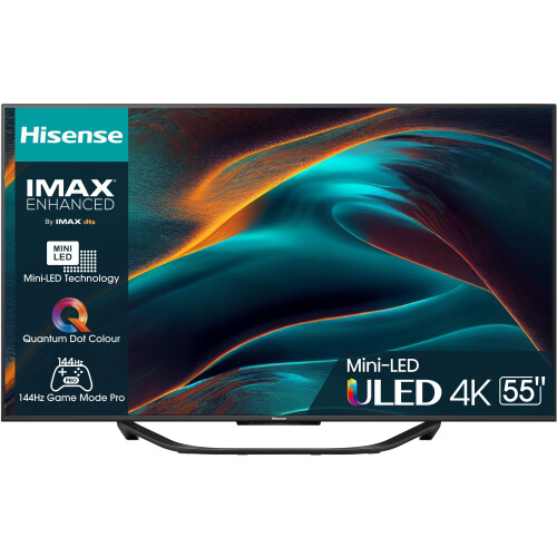 Hisense 55U79KQ - Ultra HD TV - Mini-LED - Zwart (2023)