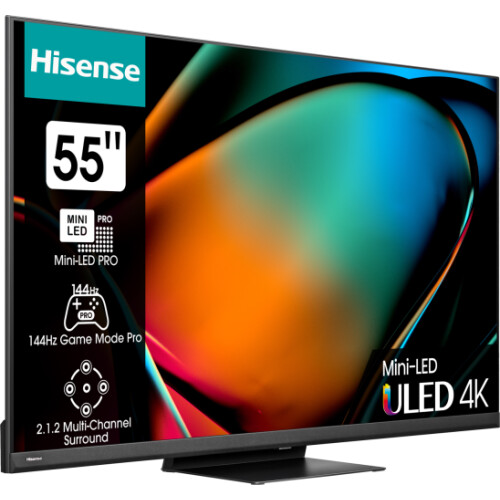 Hisense 55u8kqt 4k Uhd Hdr Mini Led Tv 55 Inch | Nieuw (outlet)