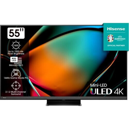 Hisense 55u8kqt 4k Uhd Hdr Mini Led Tv 55 Inch | Nieuw (outlet) Tweedehands