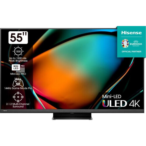 Hisense 55u8kqt 4k Uhd Hdr Mini Led Tv 55 Inch | Nieuw (outlet)