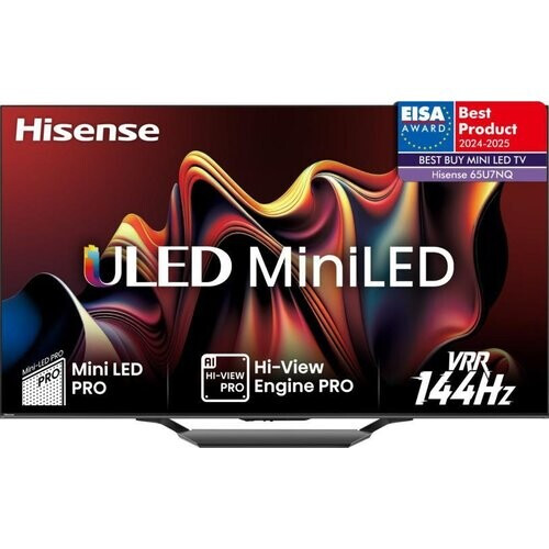 Hisense 65u7nqt 4k Mini-led Smart Tv | 65inch Quantum Dot | Nieuw (outlet) Tweedehands