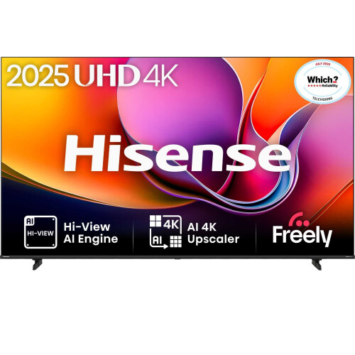 Hisense 85a6qtuk - 85 Inch - 4k Led - 60 Hz - Smart Tv - Vidaa | Nieuw (outlet)