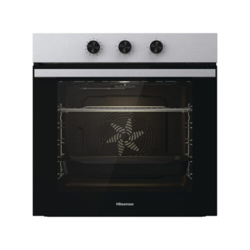 Hisense BI61111AX - Inbouw Oven - 77L - Snelle voorverwarming - Zilver/RVS