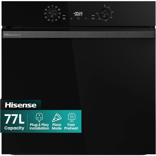 Hisense Bi622abpguk - Inbouw Oven - 77l - Hetelucht & Grill - Energieklasse A | Nieuw (outlet)