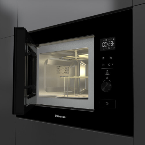 Hisense Bim320g52bguk - Inbouwmagnetron - 20 Liter - Grillfunctie | Nieuw (outlet)