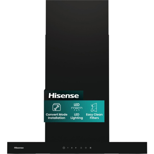 Hisense Ch6t14bbuk - Wandschouw Afzuigkap - 60 Cm - 594 M³/u - Led