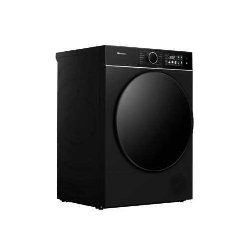 Hisense Dh3i904ubdc - Warmtepompdroger - 9 Kg - 64 Db - Energieklasse D - Zwart | Nieuw (outlet)