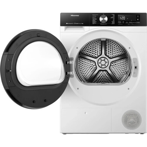Hisense Dh3s802bw3 Warmtepompdroger - Trommelverlichting - Allergy Care - Autodry - Bediening Via De App - 8 Kg | Nieuw (outlet)