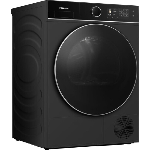 Hisense Dh5i104bbab - Warmtepompdroger - 10 Kg - Auto Dry - 60 Db - Energieklasse A - Zwart | Nieuw (outlet)