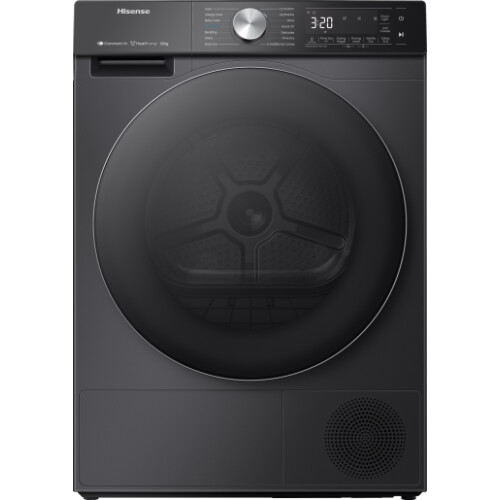 Hisense Dh5s102bb - Warmtepompdroger - 10 Kg - 64 Db - Zwart | Nieuw (outlet)