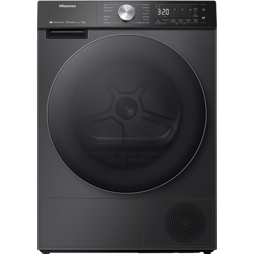 Hisense Dh5s102bb - Warmtepompdroger - 10 Kg - 64 Db - Zwart | Nieuw (outlet) Tweedehands