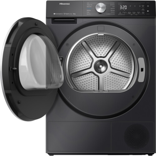 Hisense Dh5s102bb - Warmtepompdroger - 10 Kg - Energieklasse C - Zwart | Nieuw (outlet)