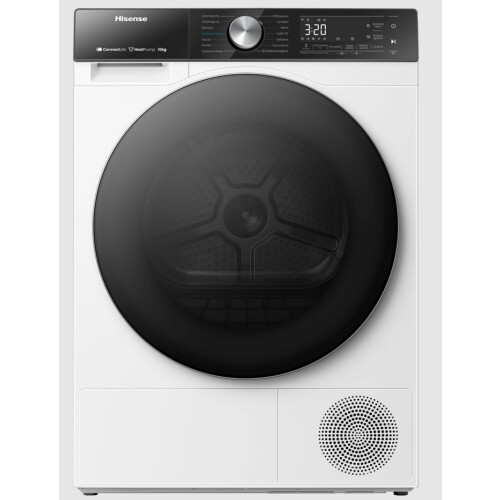 Hisense Dh5s102bw - Warmtepompdroger - 10 Kg - 64 Db - Energieklasse A+++ - Wit | Nieuw (outlet)