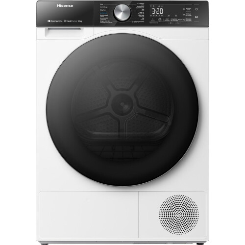 Hisense DH5S102BW - Warmtepompdroger - 10 kg vulgewicht - Energieklasse C Tweedehands