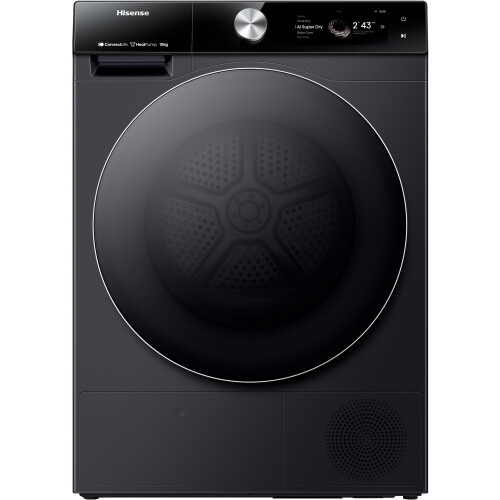 Hisense DH7S107BB - Warmtepompdroger - 10 kg - Zwart