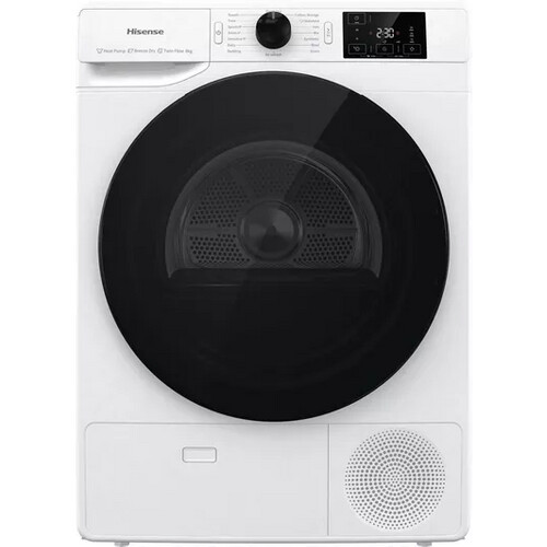 Hisense Dhge8043 Warmtepompdroger 8kg | Nieuw (outlet) Tweedehands