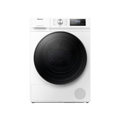 Hisense Dhqa902u - Warmtepompdroger - 9 Kg - 65 Db - Energieklasse A++ - Wit | Nieuw (outlet)
